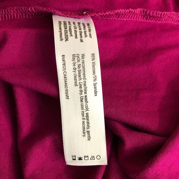 Eileen Fisher PS Purple Long Sleeve Petite Blouse - Picture 4 of 5